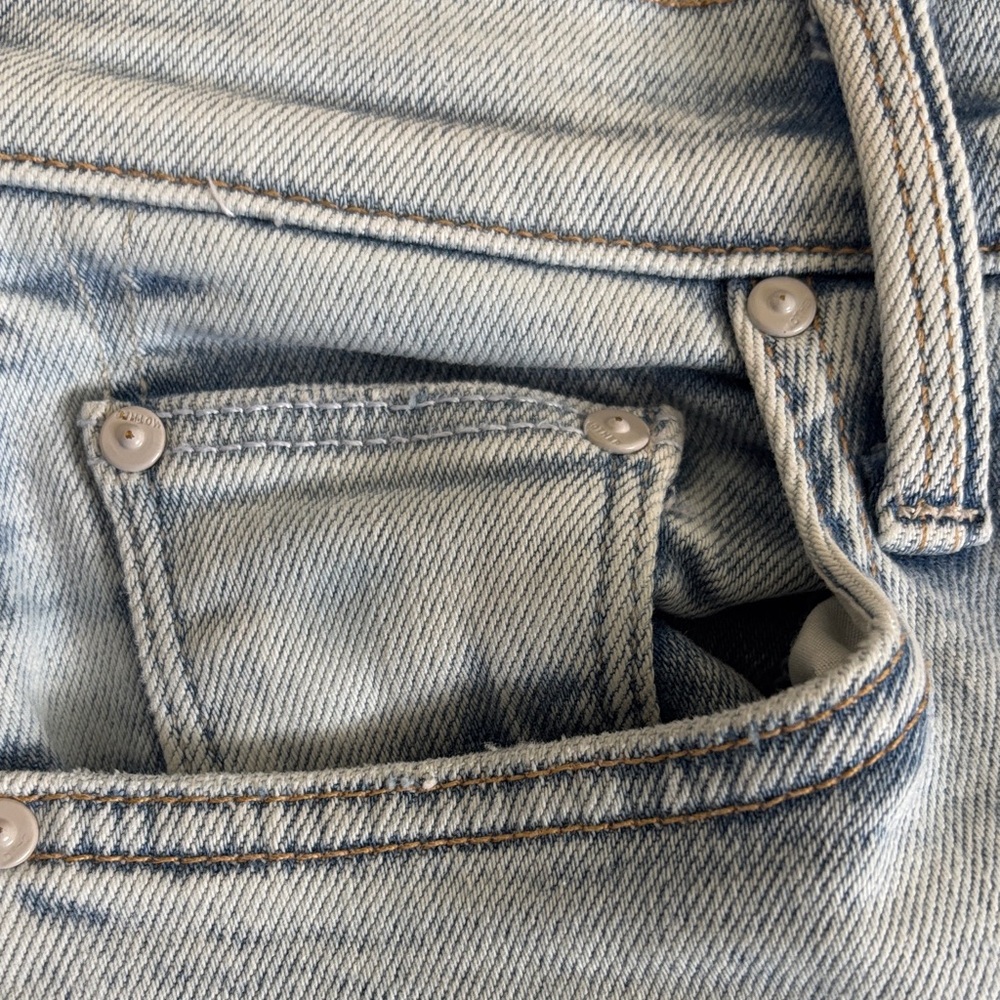 MOTHER Light Wash Flare Jeans - Picture 4 of 12